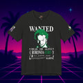 Roronoa Zoro Wanted Poster Tee — Anime Pirate Bounty T-Shirt