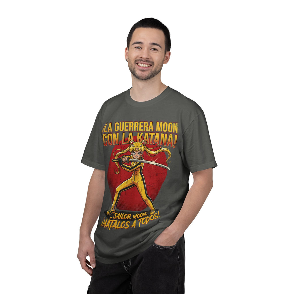 Sailor Moon Katana T-Shirt — "¡La Guerrera Moon con la Katana!" (Lista de Muerte)