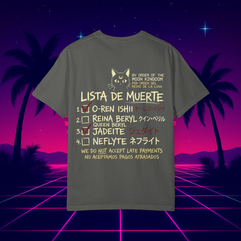 Sailor Moon Katana T-Shirt — "¡La Guerrera Moon con la Katana!" (Lista de Muerte)