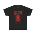 Graphic Tee — "Inner Demons Reflected / Outer Angels Concealed" Red Horror Mirror Design