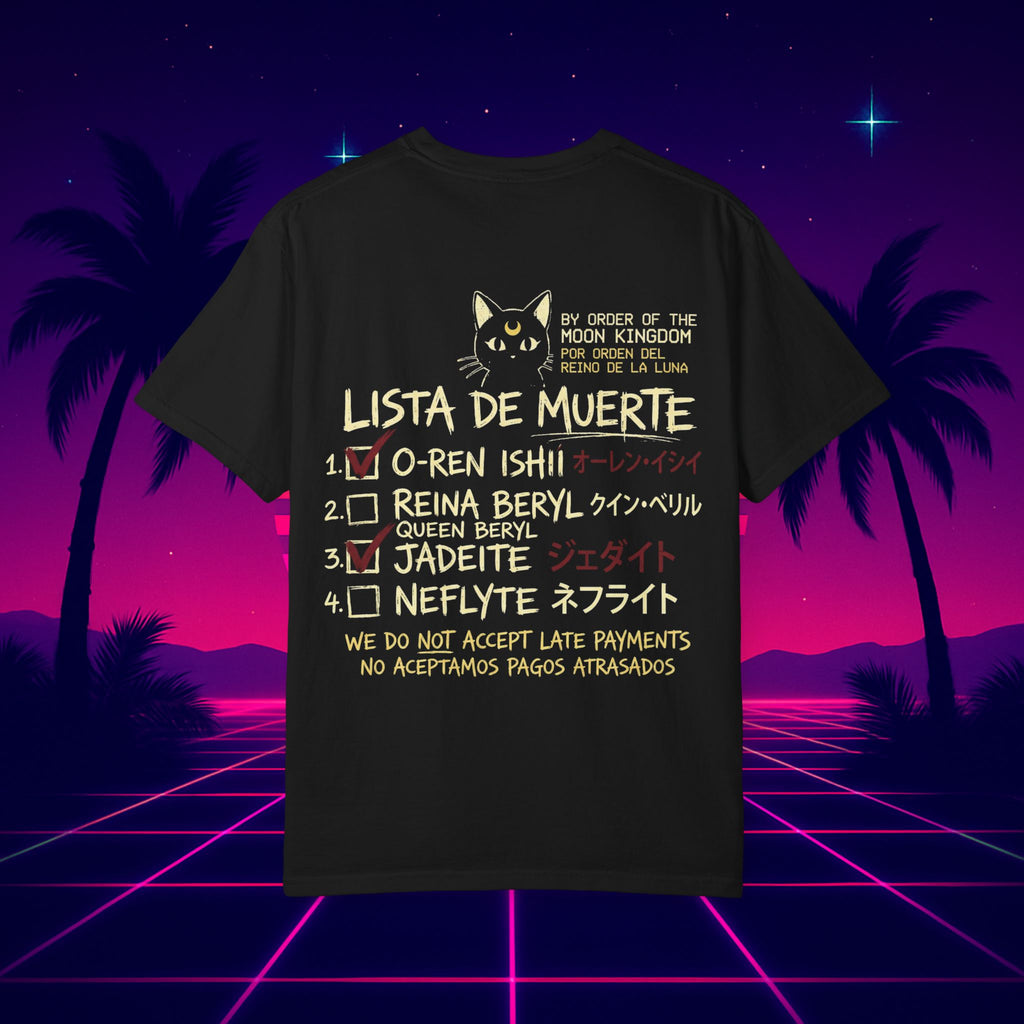 Sailor Moon Katana T-Shirt — "¡La Guerrera Moon con la Katana!" (Lista de Muerte)