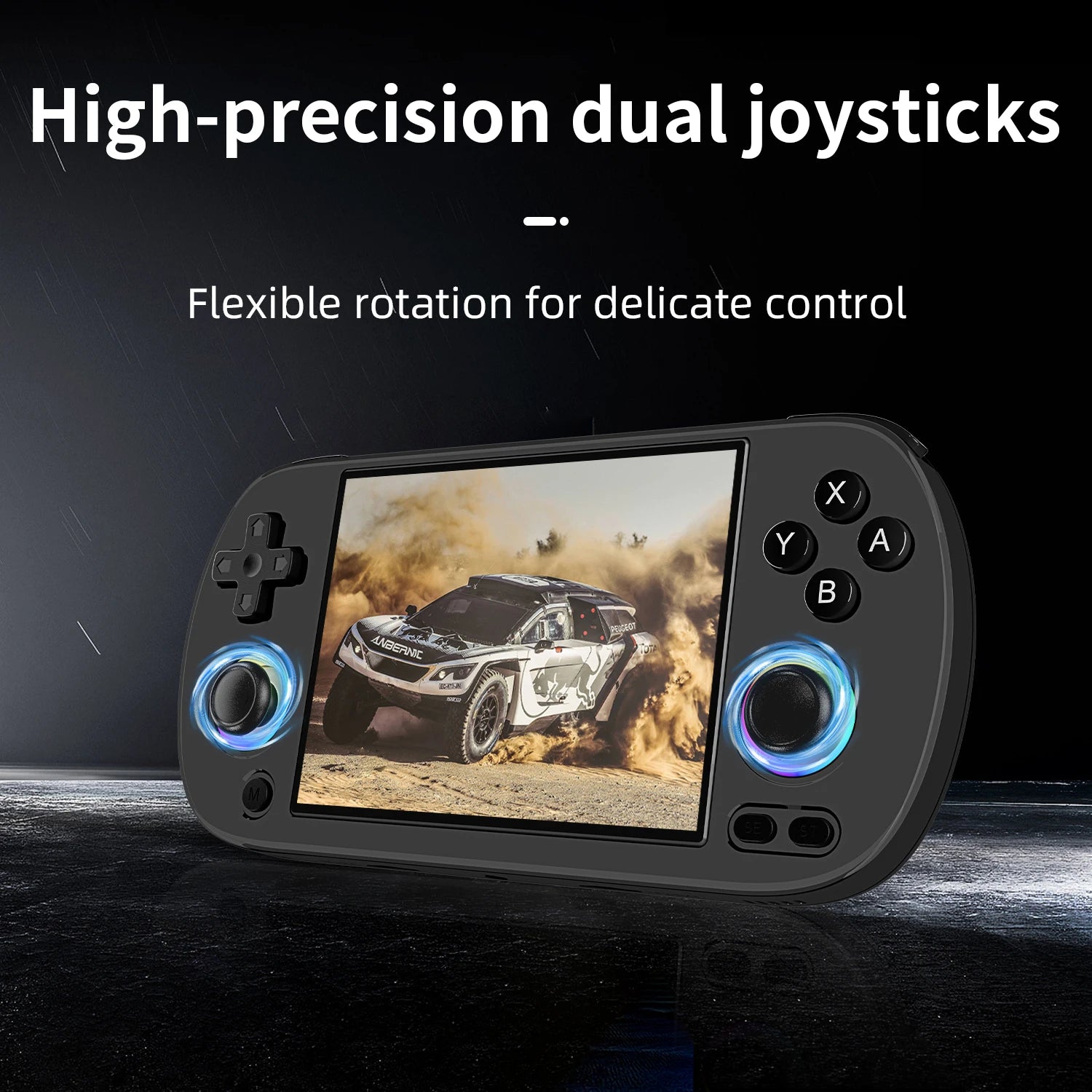 ANBERNIC RG40XX H Handheld Game Console Linux 64-bit System 4.0 inch IPS 3200mAh Retro Video Gaming Console 64G 5000+ Games Gift